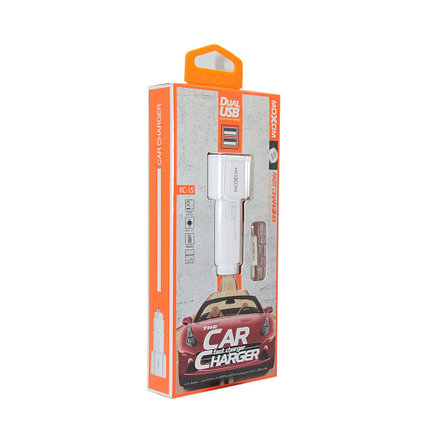 Автомобильное зарядное устройство Moxom KC-15 Micro USB, Samsung USB, Xiaomi USB, фото 2