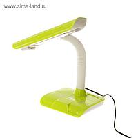 Лампа настольная LED 5Вт "Узоры" нежная зелень 40х30х15 см