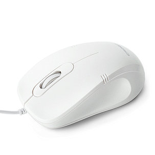 Мышь проводная CMM-502 White (Бесшумная мышь), фото 2