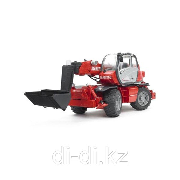 BRUDER Погрузчик колесный Manitou MRT 2150 с телескопическим ковшом