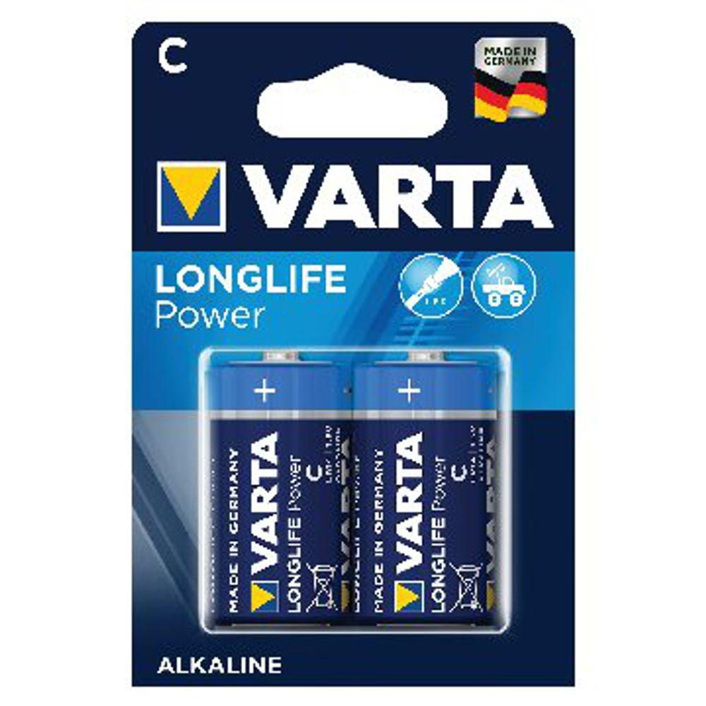 Батарейка Varta C  LR14  Longlife Power, фото 1