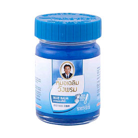 Синий тайский бальзам Wangphrom Blue Balm, 50 гр.