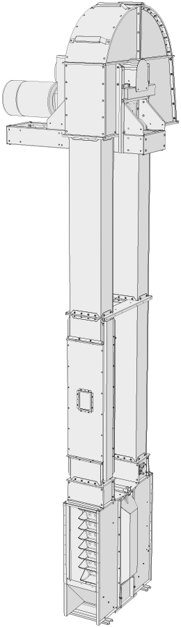 Ковшовые нории SEH 63/28-33 - Skandia Elevator H-Line