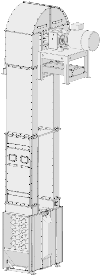 Ковшовые нории SEH 80/28-33 - Skandia Elevator H-Line