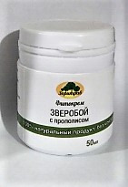 Мазь Зверобой с прополисом,Зори трав, 50мл