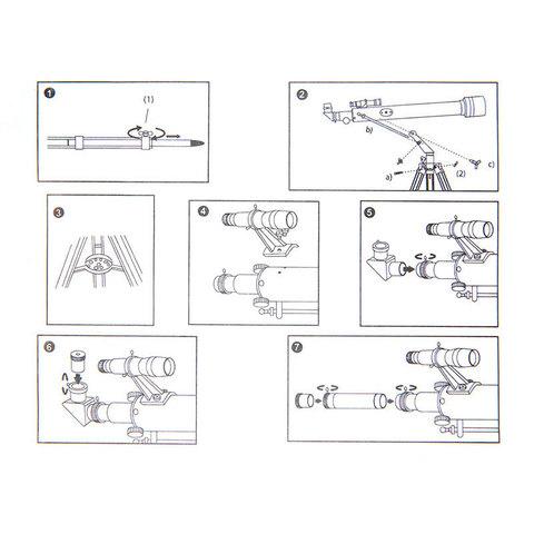 Телескоп астрономический «Наблюдатель» ASTRO F70060 - фото 5 - id-p63171666