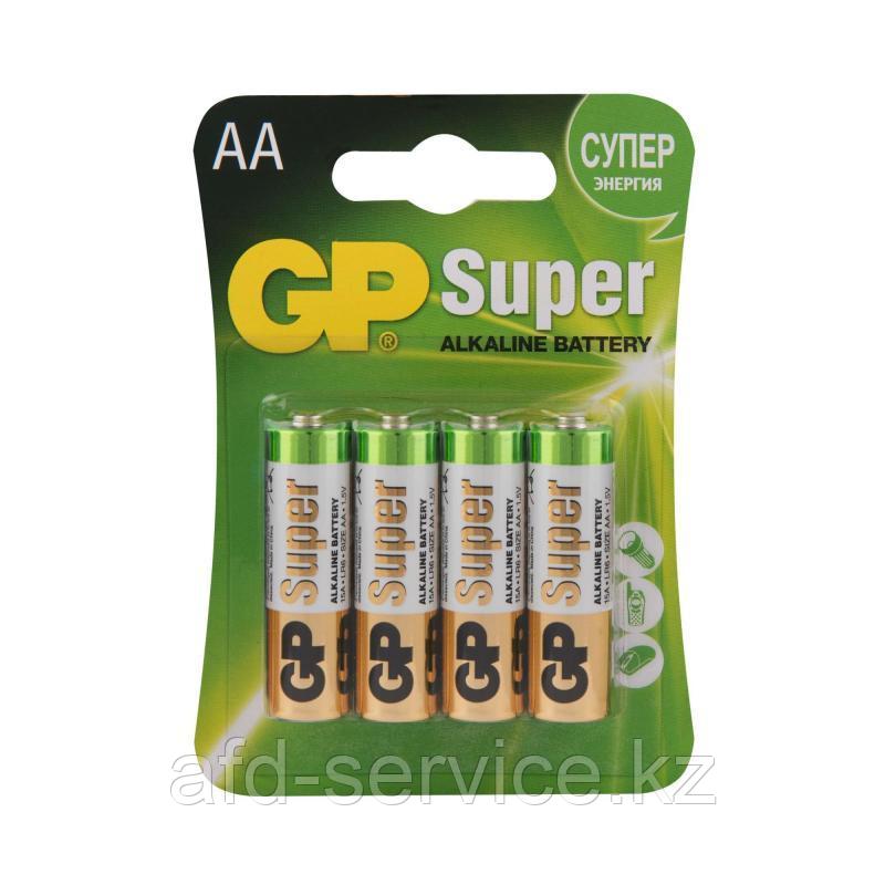 Батарейка GP Super Alkaline АА (LR6) 4 шт