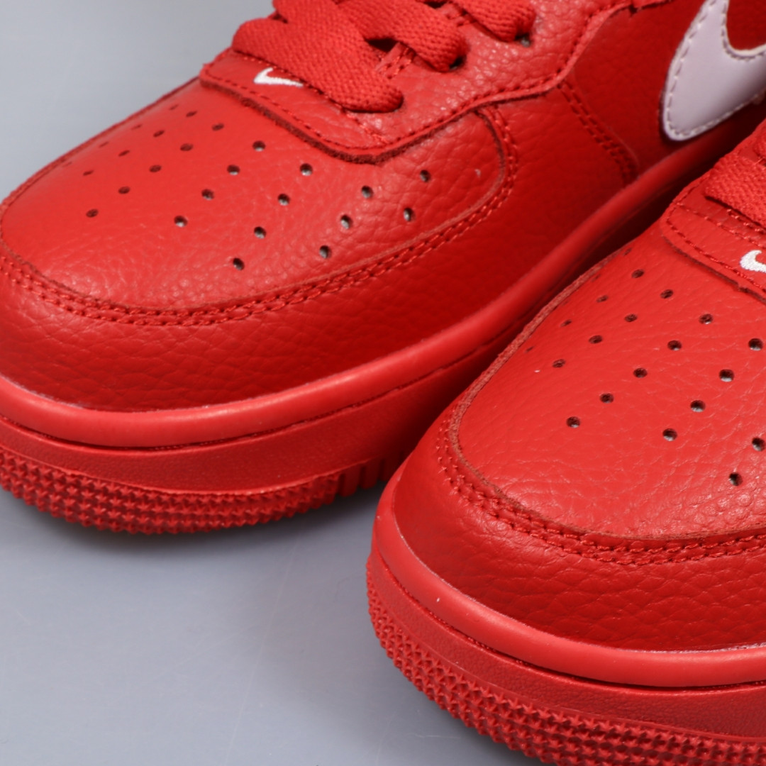Nikе Air Force 1 Utility Mid "Red" (36-45) - фото 4 - id-p63180427