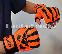 Перчатки MMA (шингарты) WOLON скелет 10 OZ (оранжевые)