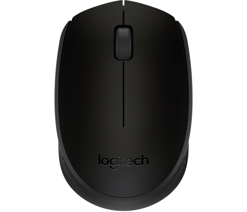 Logitech 910-004424 M171 мышь беспроводная Black