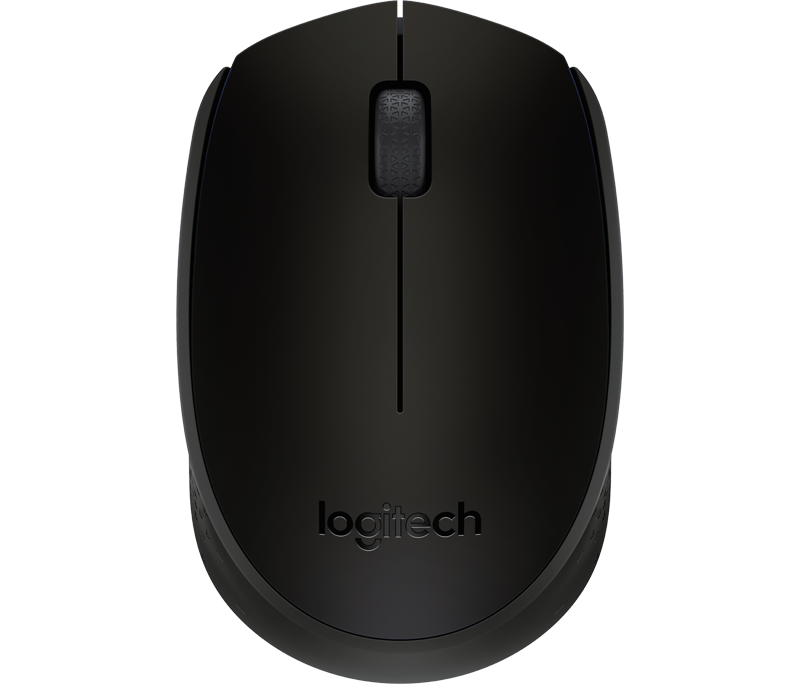 Logitech 910-004424 M171 мышь беспроводная Black - фото 1 - id-p29039843