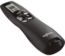 Logitech 910-003506 R700 Презентер Professional Presenter с ЖК-дисплеем, облегчающим хронометраж