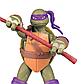 Фигурка Ninja Turtles(Черепашки Ниндзя) Технологичный Донни 12см, фото 2