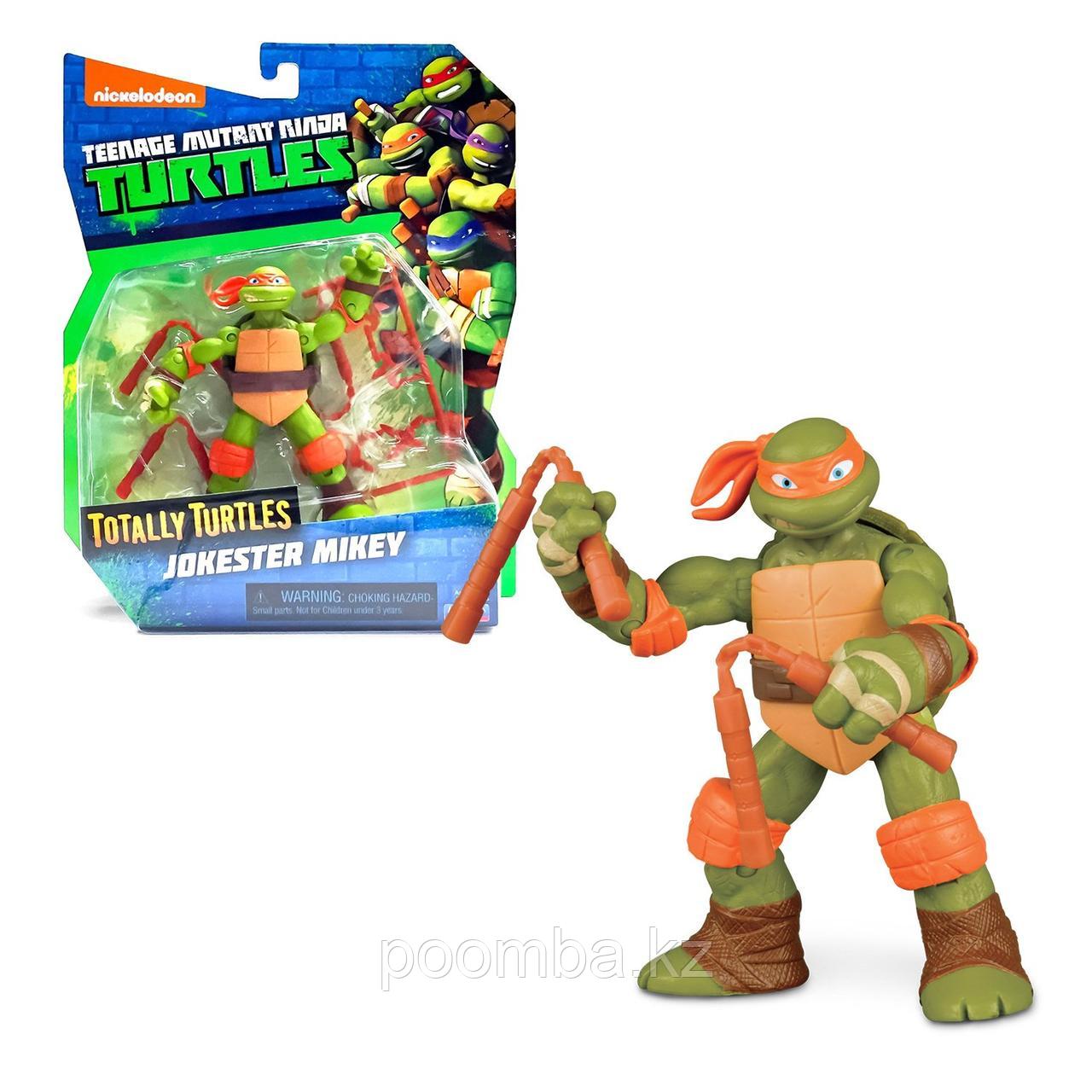 Фигурка Ninja Turtles(Черепашки Ниндзя) Микеланджело Шутник (Майки) 12см
