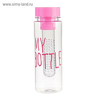 Бутылка для воды "My bottle", 420 мл, спортивная, микс, 6.5х19.5 см
