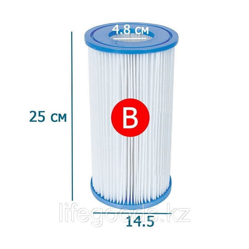 Сменный картридж тип "B" для фильтр-насосов Intex, 29005 - фото 1 - id-p63187446