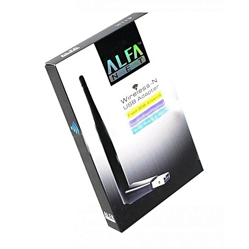 Wifi usb adapter ALFA Net 3dbi antenna - фото 1 - id-p63188310