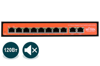 Коммутатор PoE Wi-Tek WI-PS308G