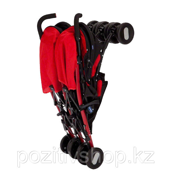 Прогулочная коляска для двойняшек Chicco Echo Twin Stroller (Garnet) - фото 4 - id-p63195017