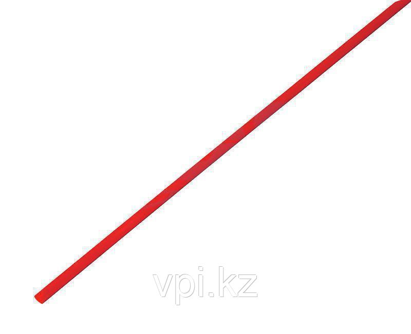 Термоусадочная трубка  6/3мм 1м REXANT Красный