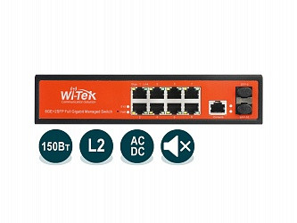 Коммутатор PoE Wi-Tek WI-PMS310GF