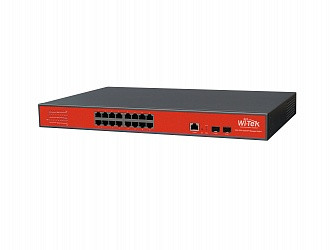 Коммутатор PoE Wi-Tek WI-PMS318GF - фото 2 - id-p63195286