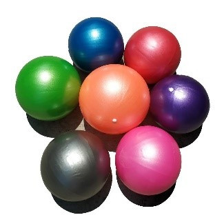 Набор из 6 цветных мячей