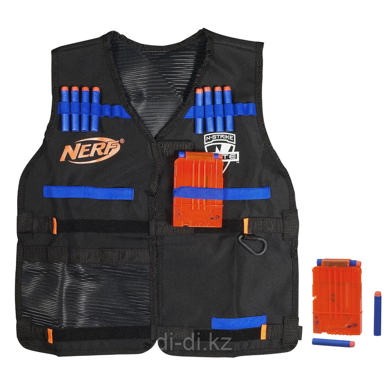 NERF Жилет Агента с 12 стрелами и 2-мя обоймами A0250