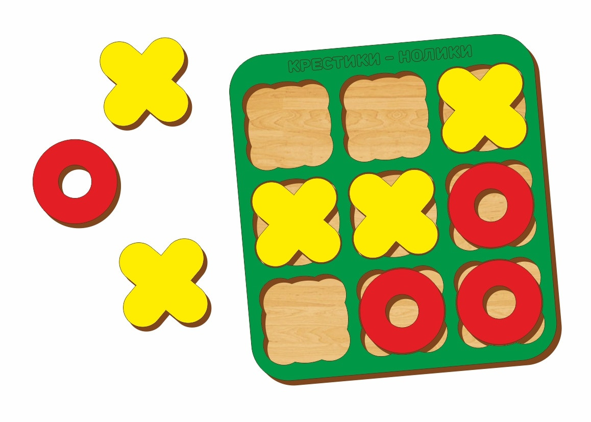 Woodland Игрушка деревянная "Крестики-Нолики"