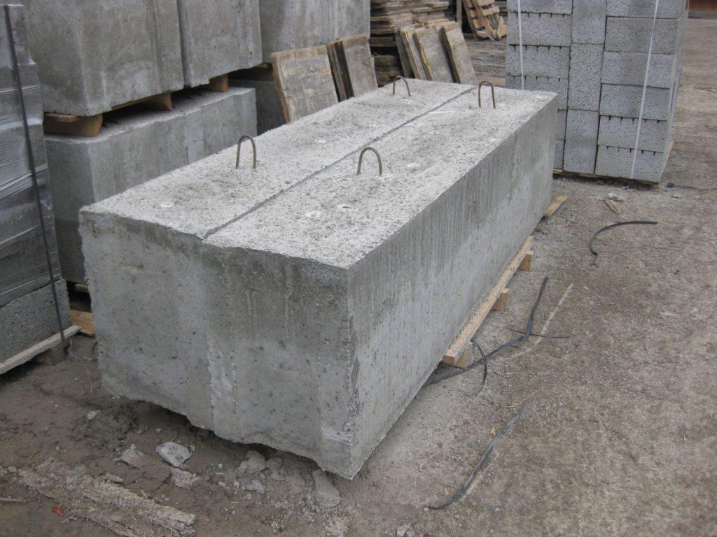 Фундаментные блоки строительные, ФБС 12.3.3 - фото 1 - id-p63231000