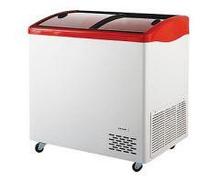 Морозильные лари с изогнутыми стеклами