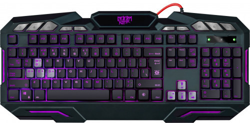 Клавиатура проводная Defender Doom Keeper GK-100DL