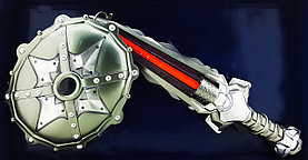 Space Defender Меч и Щит, Космическое оружие, Световые и звуковые эффекты YH3202-5