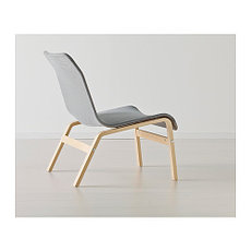 Кресло НОЛЬМИРА серый ИКЕА, IKEA , фото 2