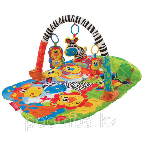 Развивающий коврик 3 в 1 "Сафари" Playgro