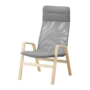 Кресло c высокой спинкой НОЛЬБИН, ИКЕА, IKEA, фото 2