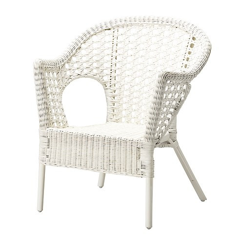 Кресло ФИННТОРП белый ИКЕА, IKEA