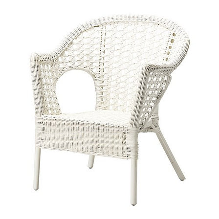 Кресло ФИННТОРП белый ИКЕА, IKEA, фото 2