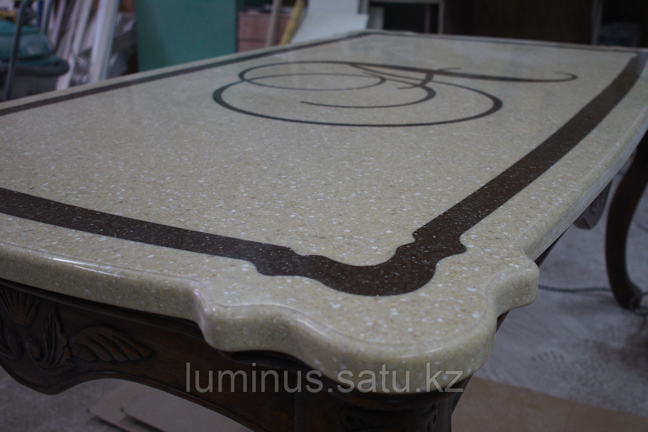 Изготовление столешниц на заказ из искусственного камня в Алматы - фото 2 - id-p36378539