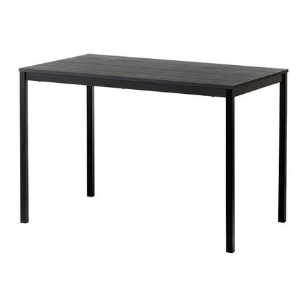Стол ТЭРЕНДО черный ИКЕА, IKEA, фото 2