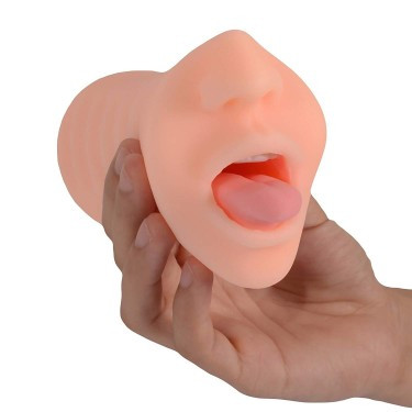 Мастурбатор рот, нос и язык Oral sex , фото 1