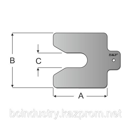 TMAS 125-040   Калиброванные пластины SKF