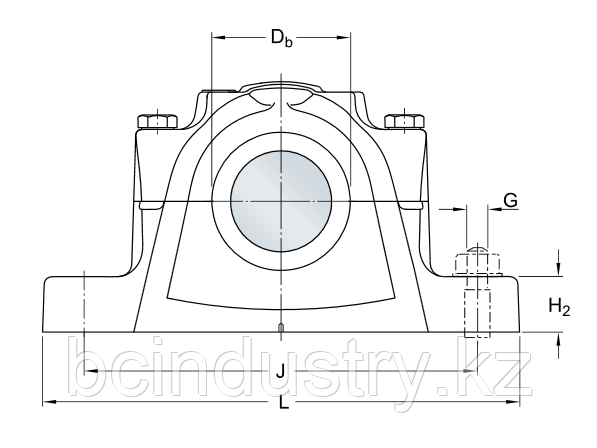 SE 511-609   Корпус подшипника SKF