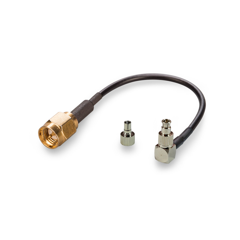 Универсальный пигтейл (кабельная сборка) CRC9, TS9 - SMA(male), фото 1