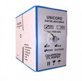 Бұралған жұп кабель Unicord UTP 2*2*0,51 Ішкі т сеуге арналған CCA, Cat 5e, ткізгіш биметалл (мыспен қапталған)