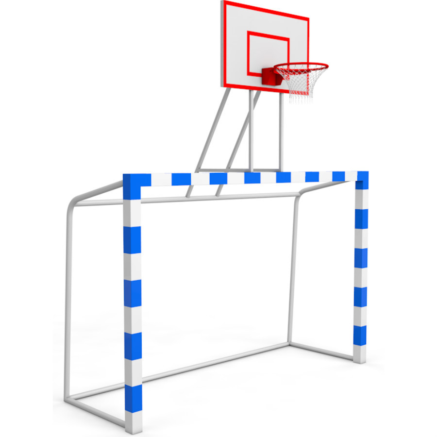 Баскетбольный щит с воротами - фото 1 - id-p47101089
