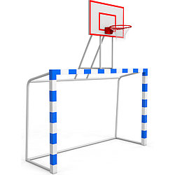 Баскетбольный щит с воротами