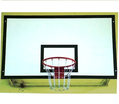 Щит баскетбольный антивандальный тренировочный из металлического листа 1200мм х 800мм - фото 2 - id-p63253541