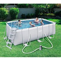 Каркасный бассейн для дачи 412х201х122 см с картриджным фильтром, Bestway 56456