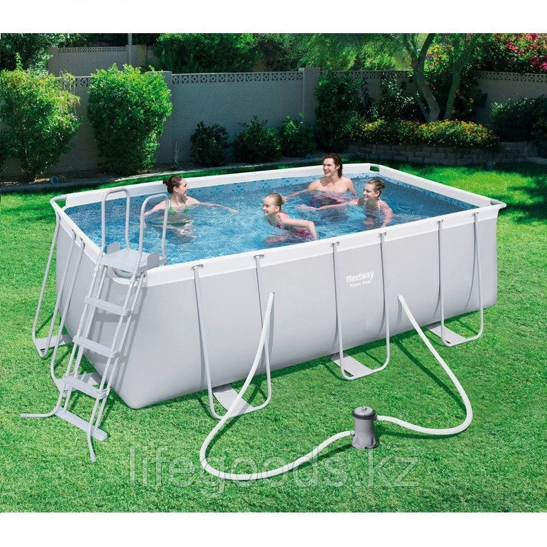 Каркасный бассейн для дачи 412х201х122 см с картриджным фильтром, Bestway 56456 - фото 1 - id-p63254858
